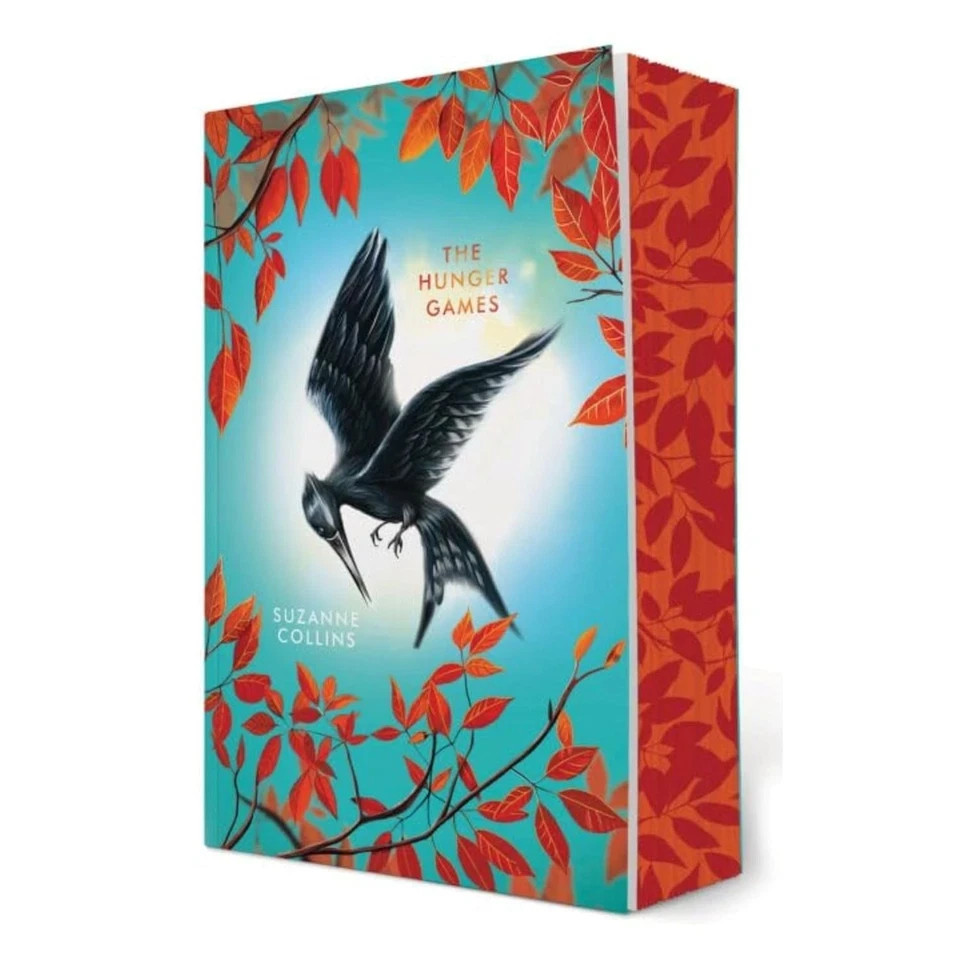 Hunger Games Deluxe Edition with Stenciled Edges 4 books Boxset Paperback
