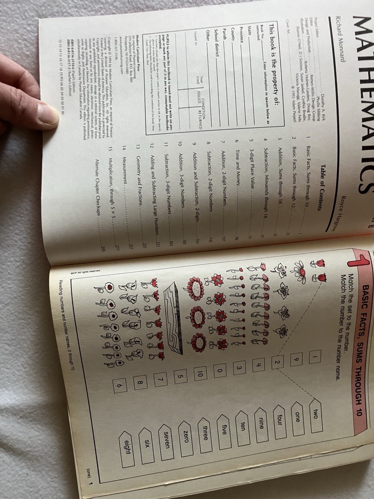 Modern Curriculum Press Mathematics Level B by Richard Monnard; Royce Hargrove