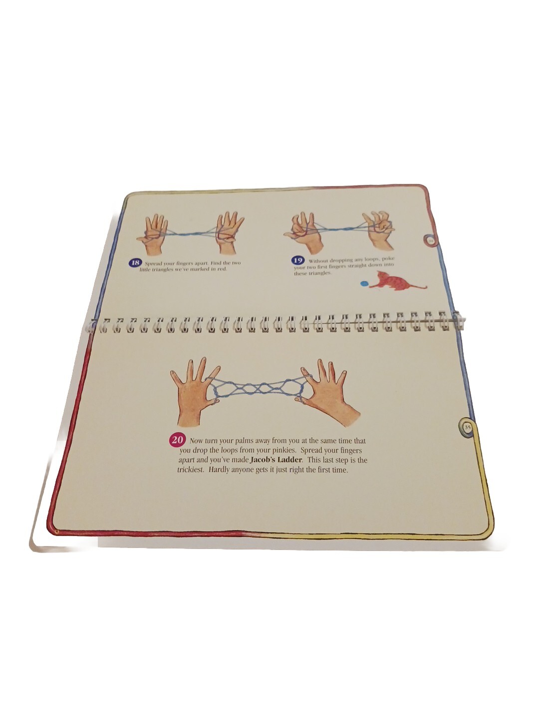 Cats Cradle Book of String Figures Anne Akers Johnson 1993 Strings Not Included