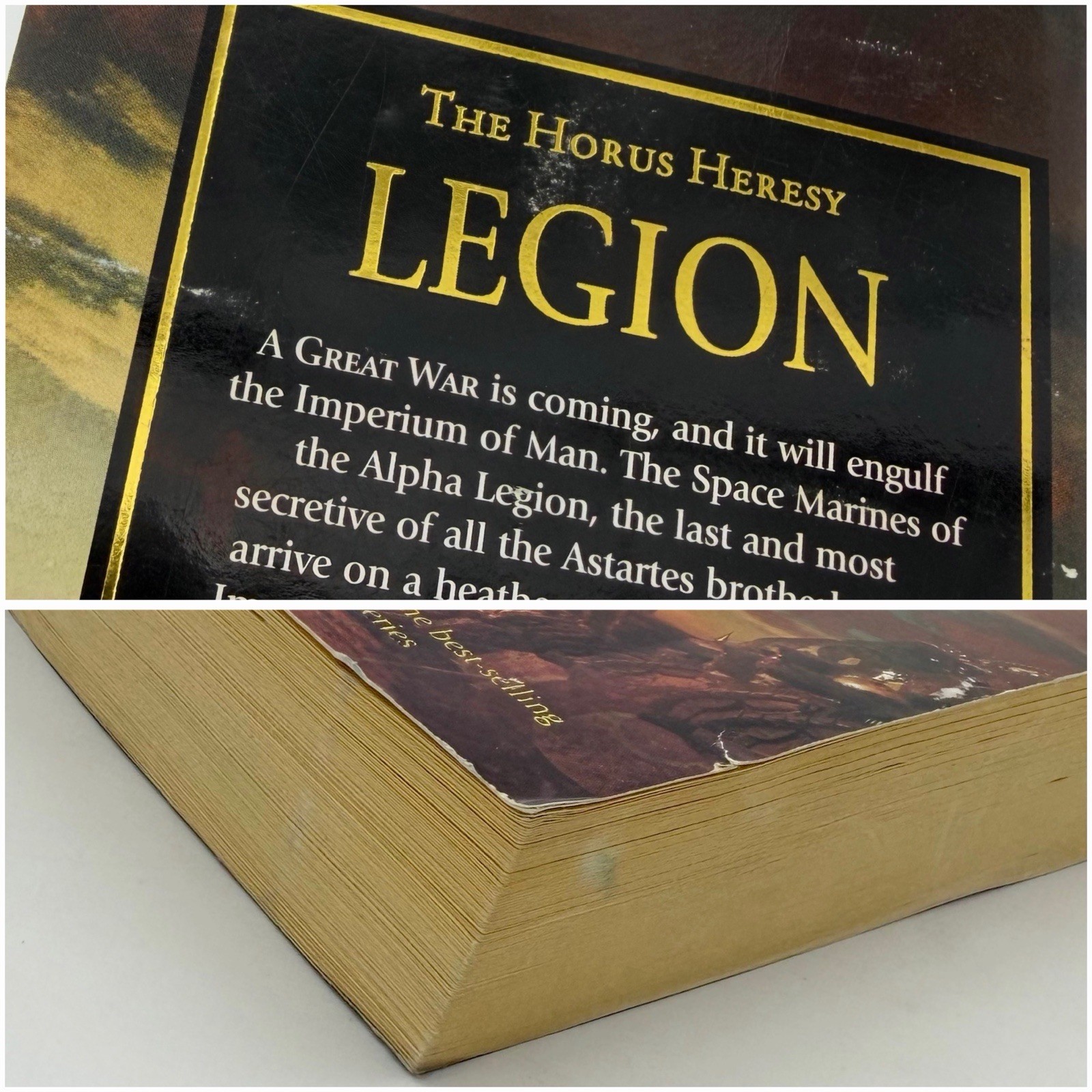Horus Heresy: Legion – Dan Abnett (1st edition 1st print) Black Library, 2008