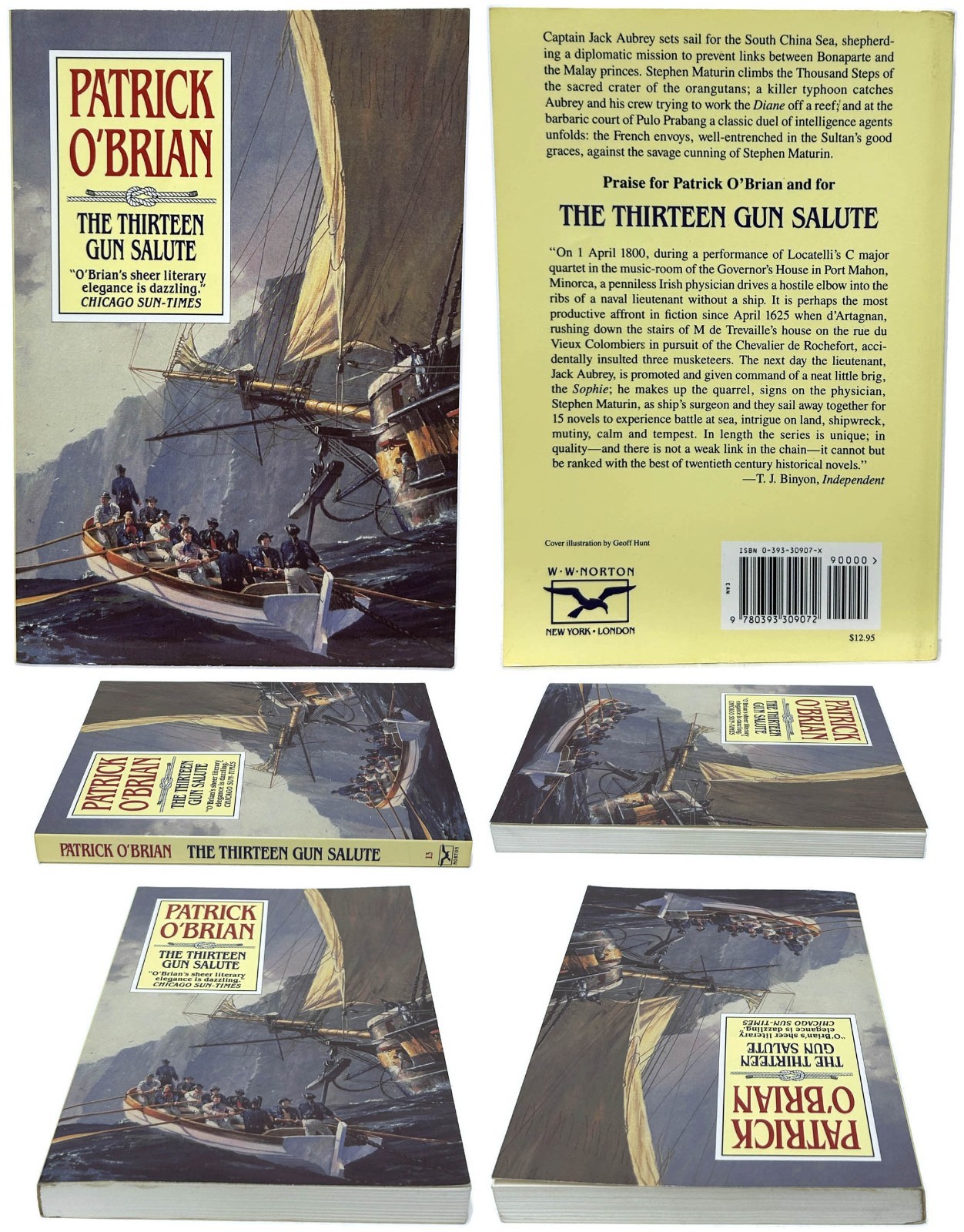 Complete Set of 20 AUBREY/MATURIN MASTER & COMMANDER by Patrick O’Brian tpb