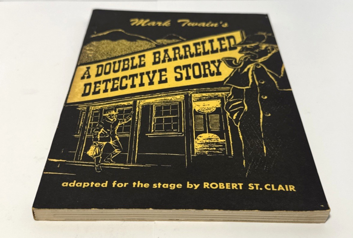 Mark Twain A Doubled Barrelled Detective Story | Play Stage Adaptation St Clair