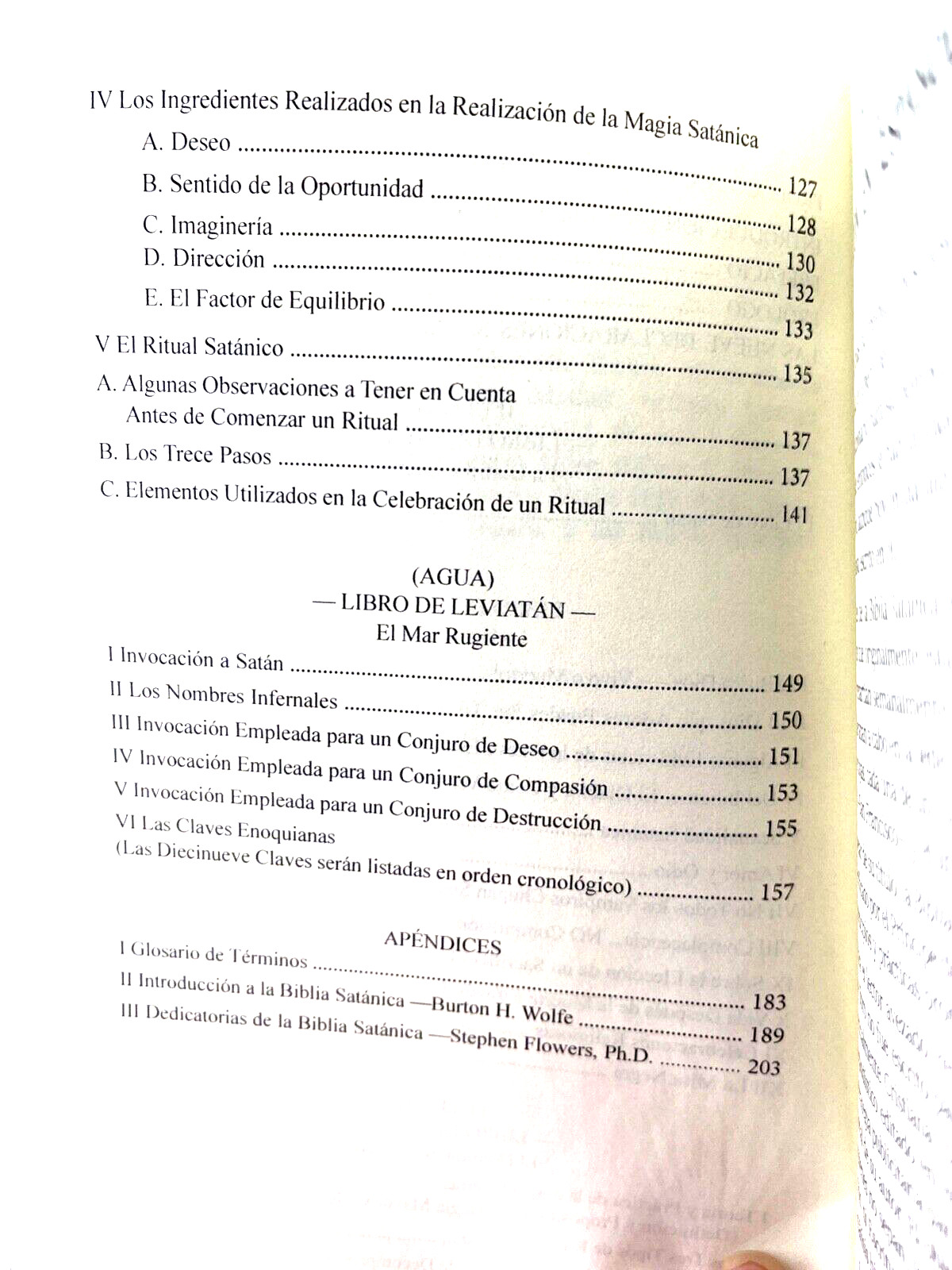 La Biblia Satanica de Anton Szandor La Vey – Ed. Avon – Spanish C94