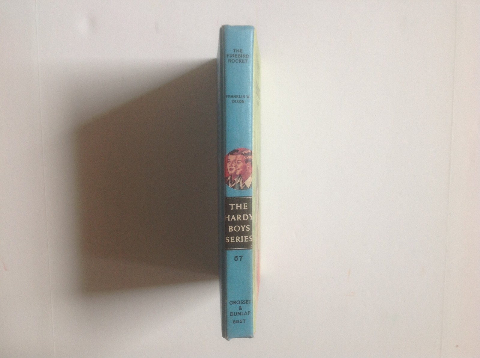Hardy Boys 57 THE FIREBIRD ROCKET Pictorial Matte Cover ~ VGC