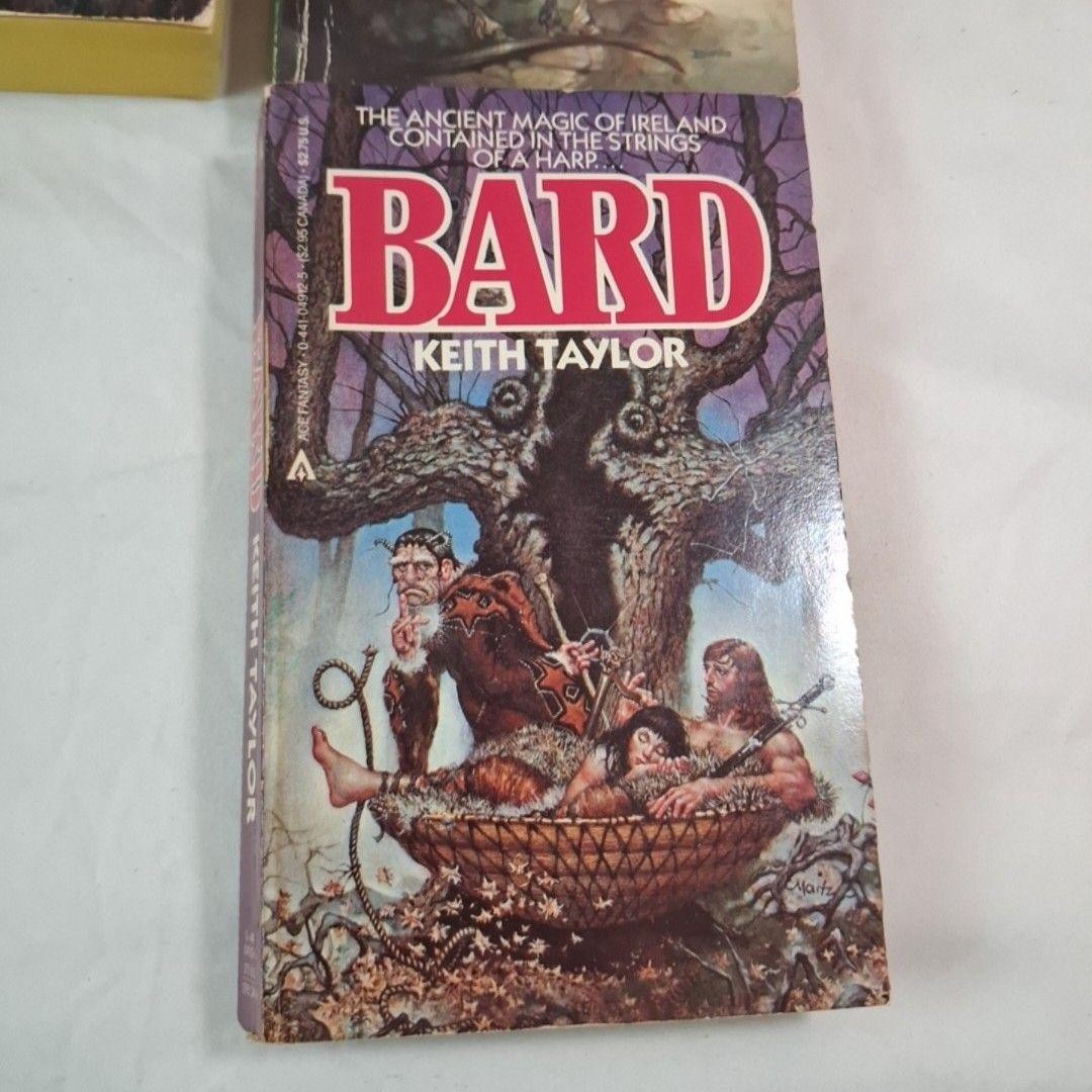 Starless Night / Bard / Blue Adept, Fantasy PB Lot Of 9 Novels Sword & Sorcery