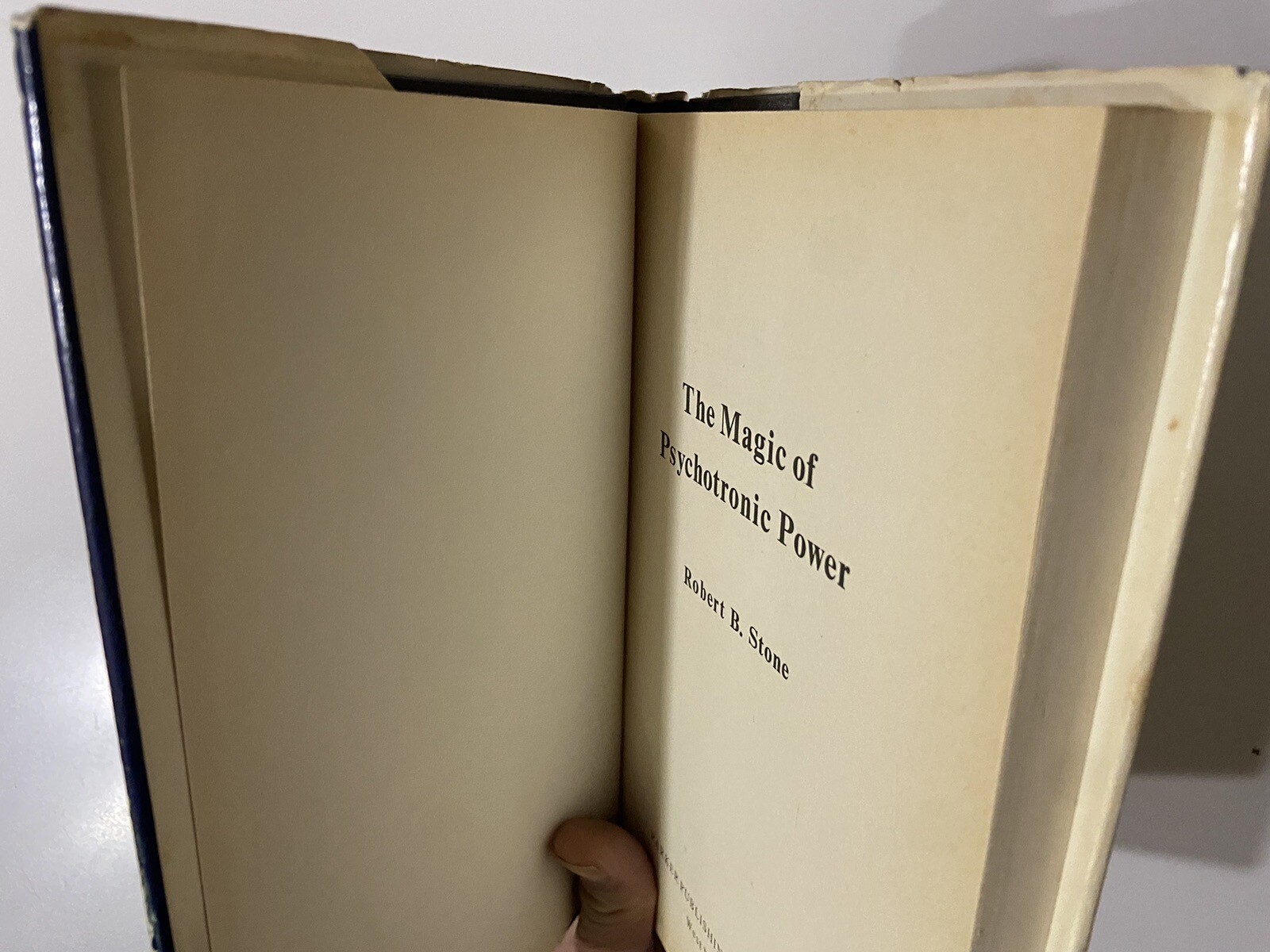 The Magic of Psychotronic Power by Robert B. Stone (1978 Hardcover)