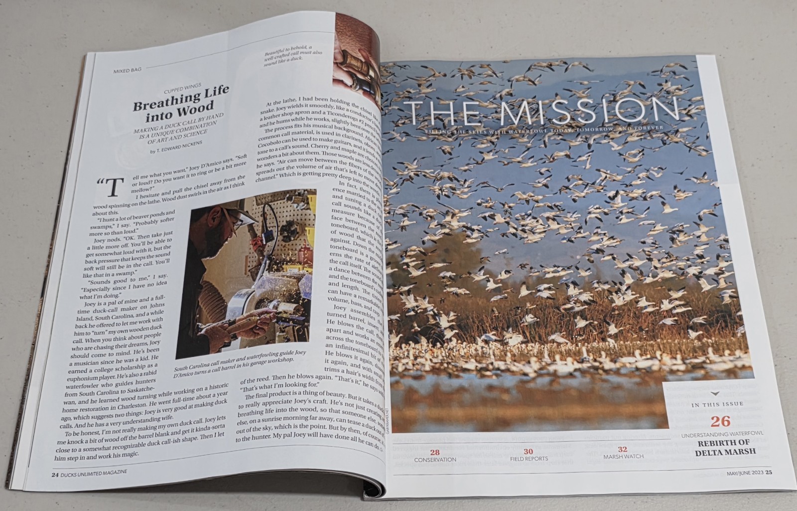 DUCKs UNLIMITED MAGAZINE “The SPORTING DOG ISSUE” 92 Pages May/June 2023