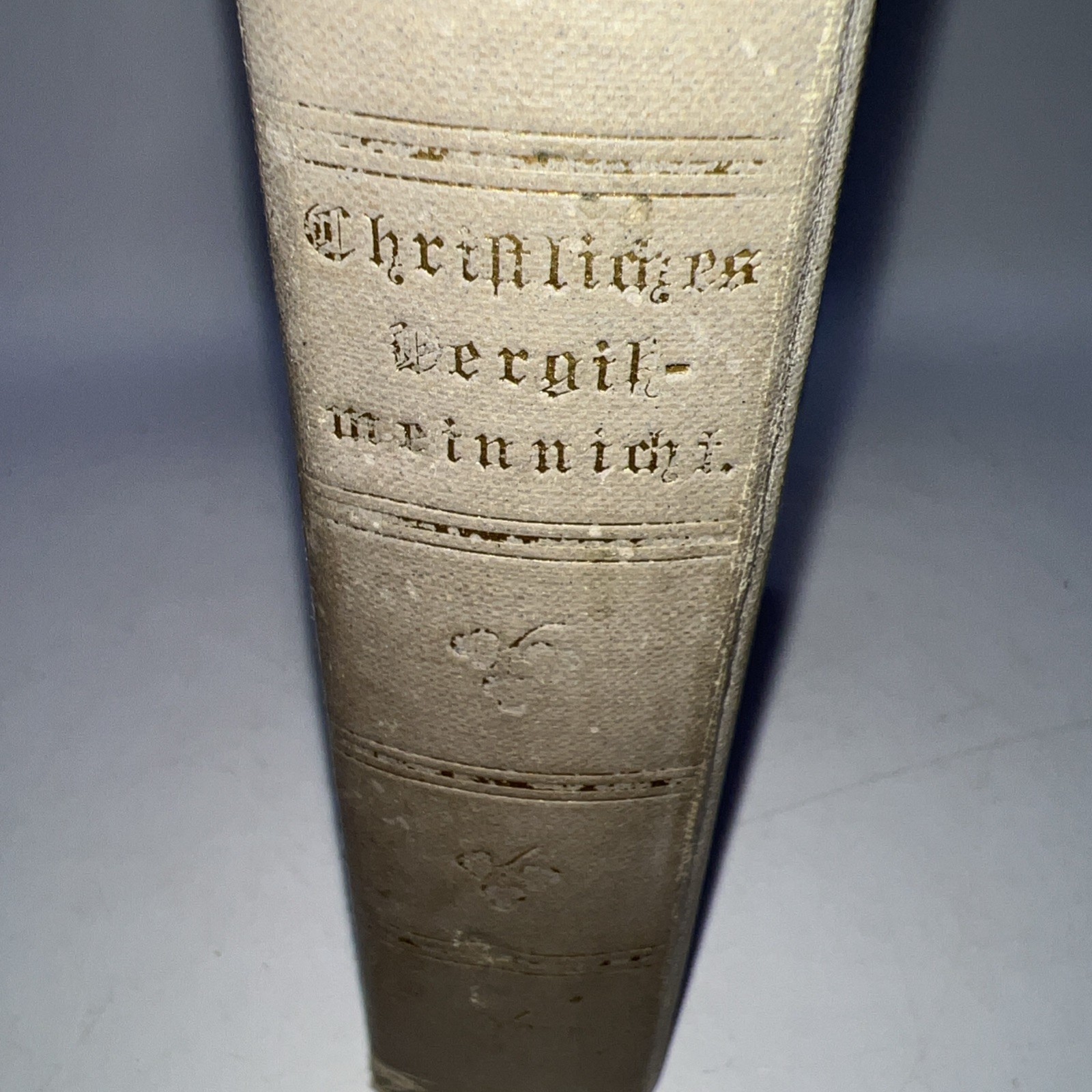 Vintage Forget Me Not German Prayer Book “Christliches Vergissmeinnicht”