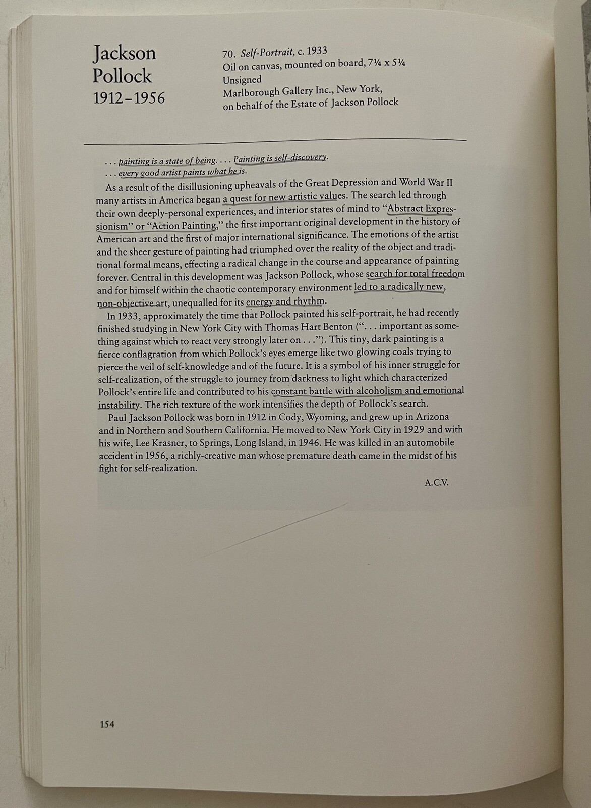 AMERICAN SELF PORTRAITS 1670 1973 PORTRAIT PAINTING ART BOOK 147 PAGES RARE