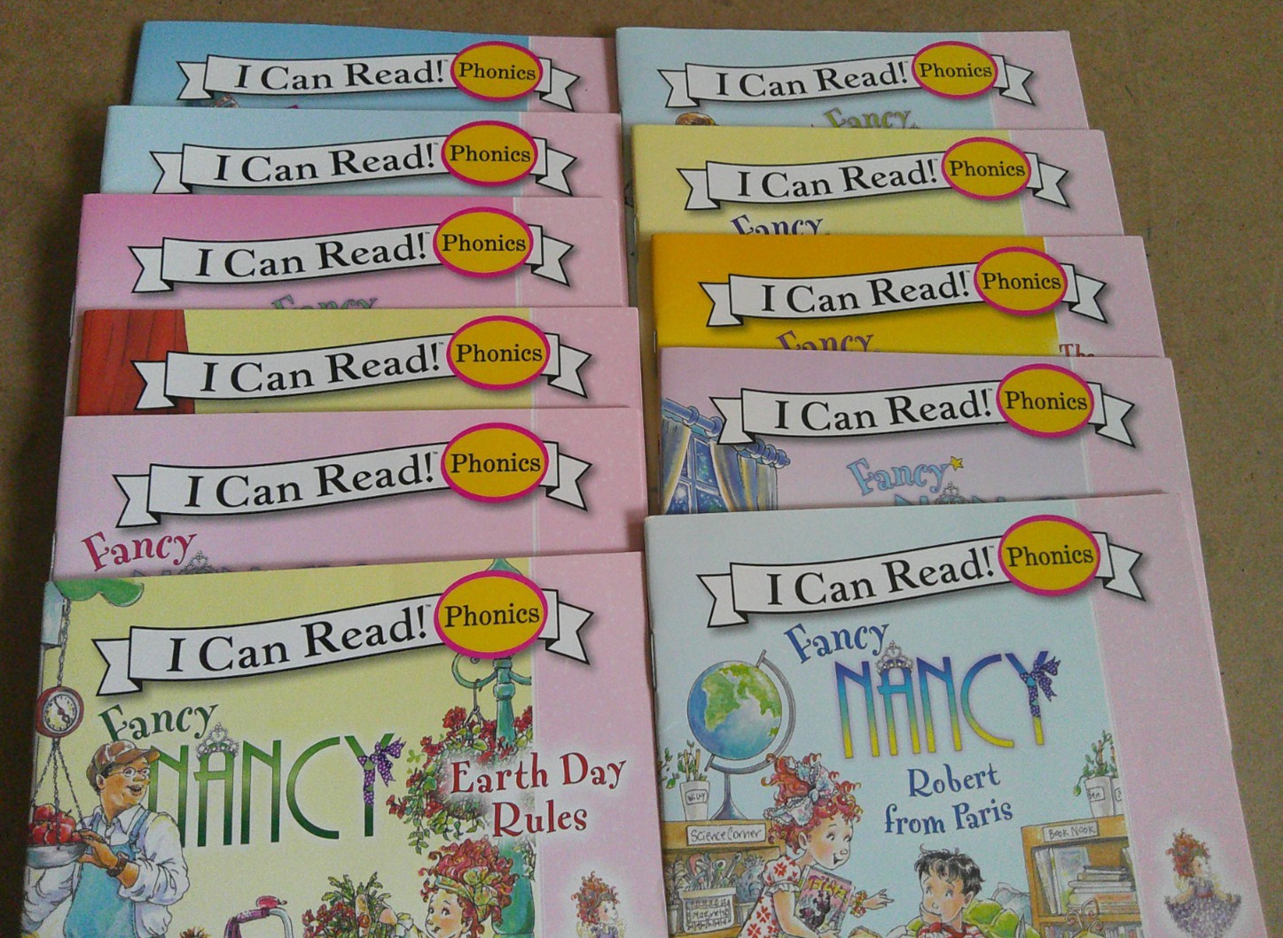 Fancy Nancy Phonics Readers 11 Books Set Reading~ I Can Read by Jane O’Connor