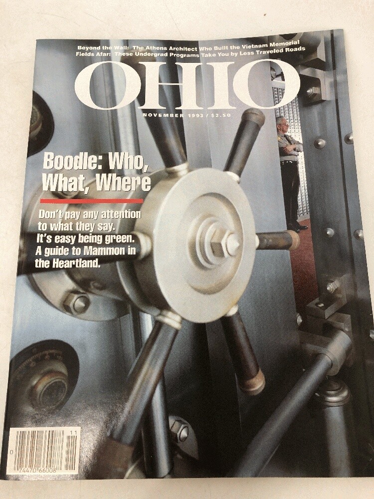 Ohio Magazine Nov 1993 JACK MATTHEWS: Ernie Wessen book collector