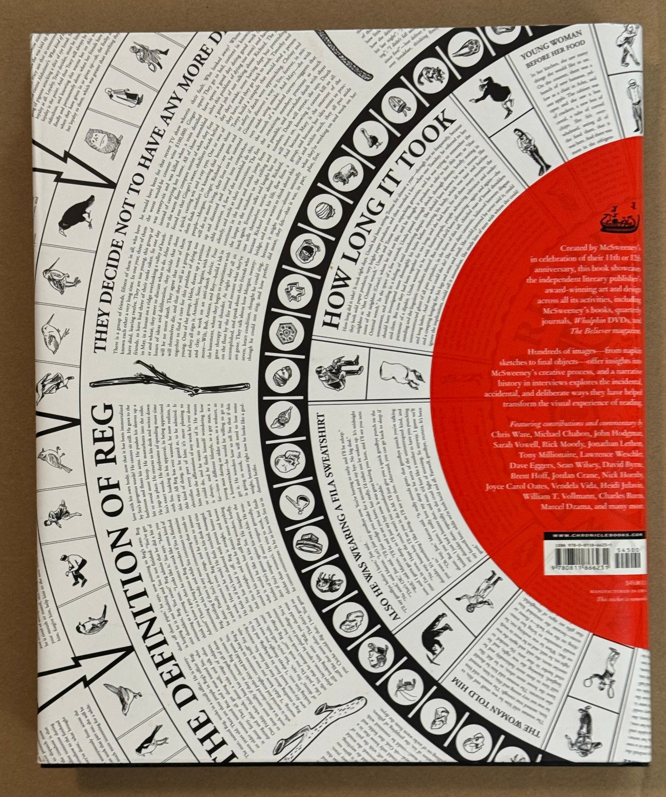 ART OF McSWEENEY’S Dave Eggers Hardcover 1st Edition 1st Print 2010 CHRIS WARE