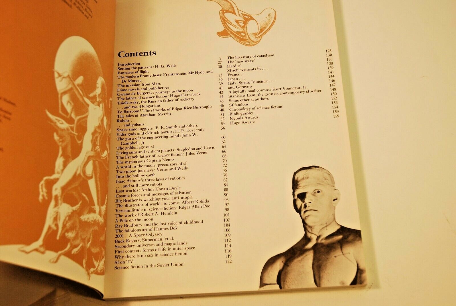 The Science Fiction Book An Illustrated History 1989 I.C.E. First Edition #6009