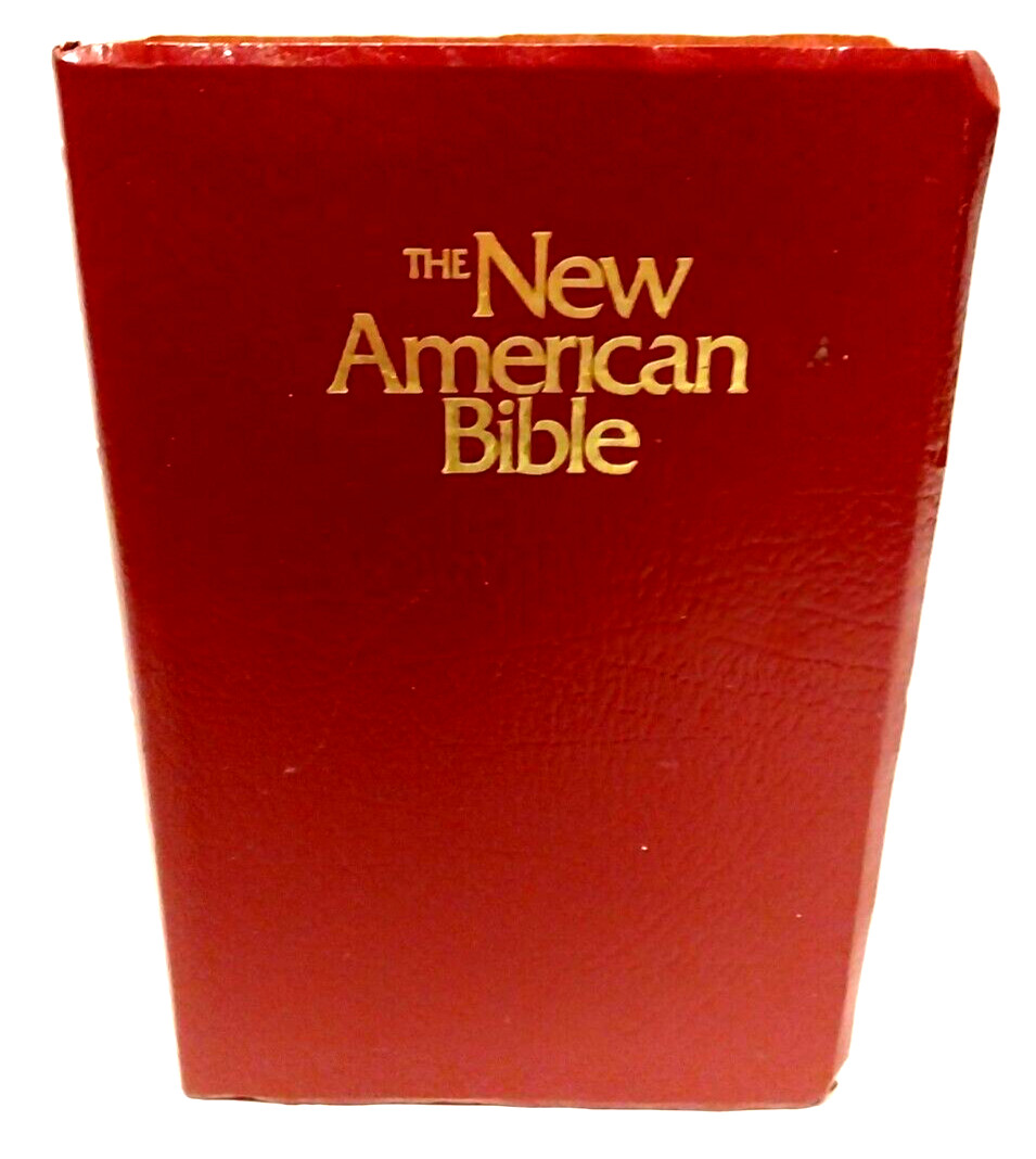 The New American Bible Catholic World Press Red Letter Edition 1987, 2402BG