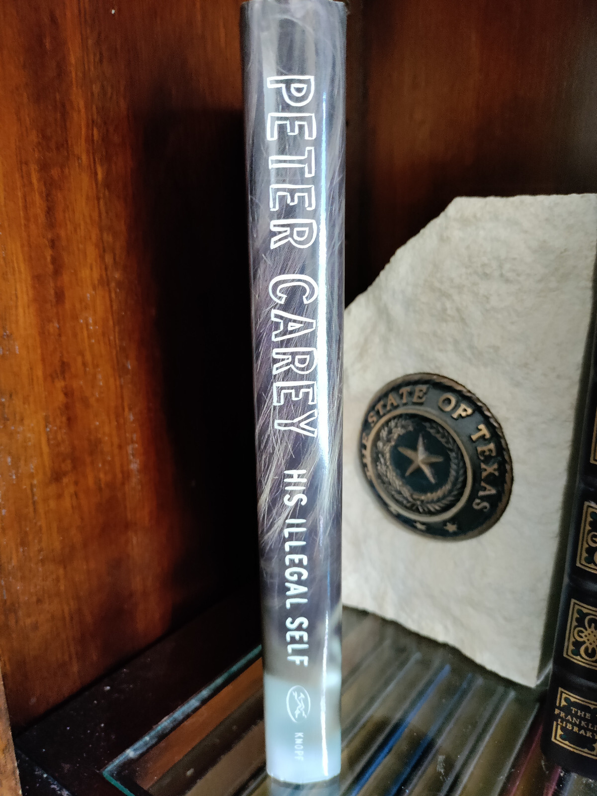 His Illegal Self_Peter Carey_HCDJ_1st Edition / 2nd Printng_Ex-library_Very Good