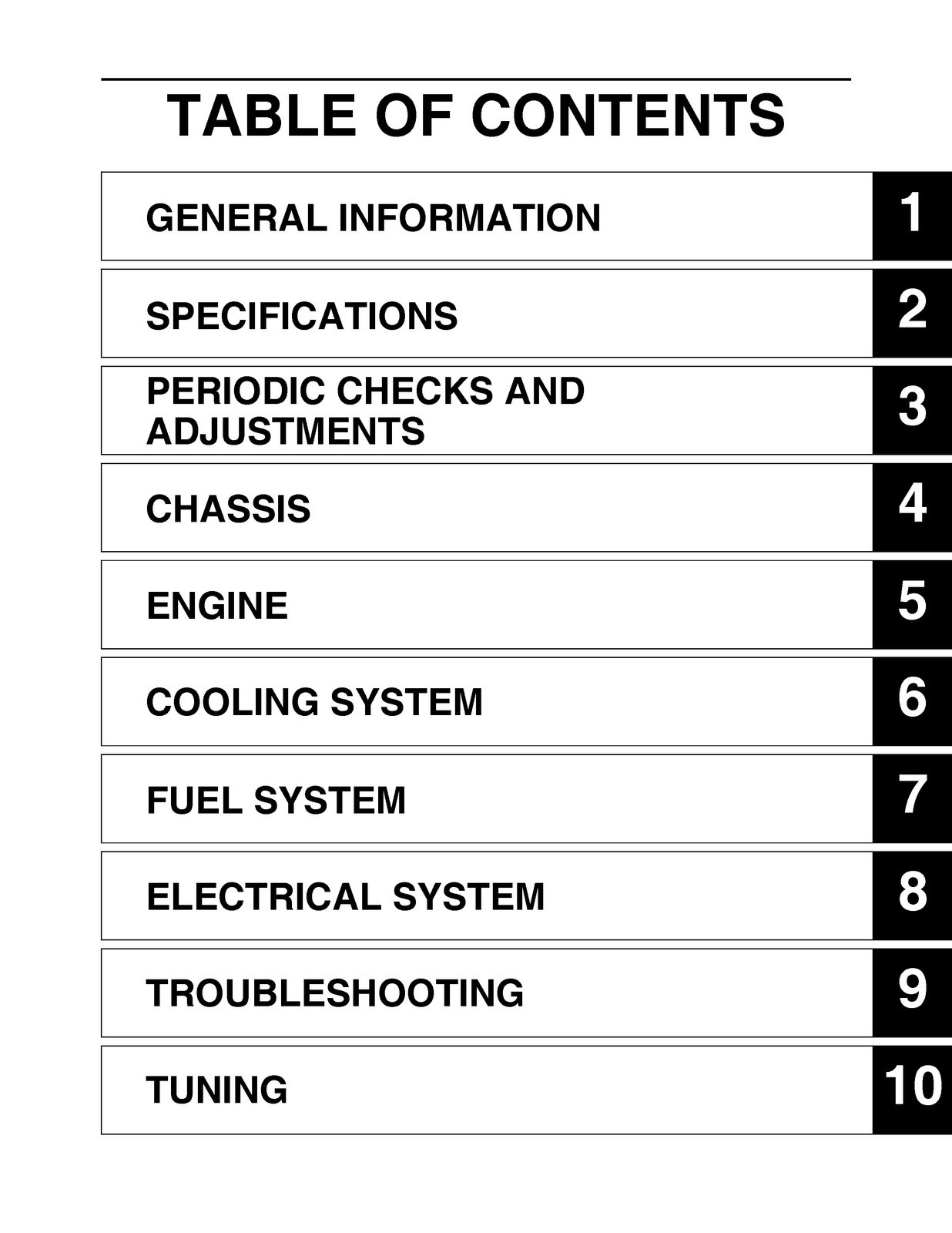 YAMAHA YZ250F Owners Service Manual 2017 – FIXED – JACKET – XL FOLDOUT PAGES