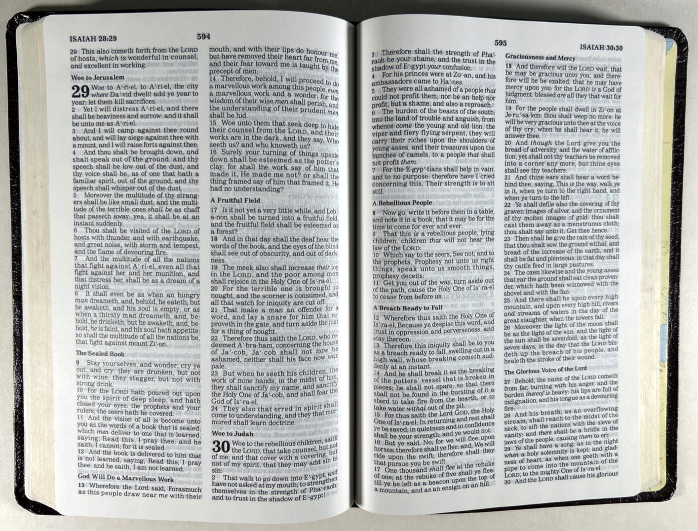 KJV Ultraslim Bible Burgundy Bonded Leather Belgium Print 2015BGM Clean VG+
