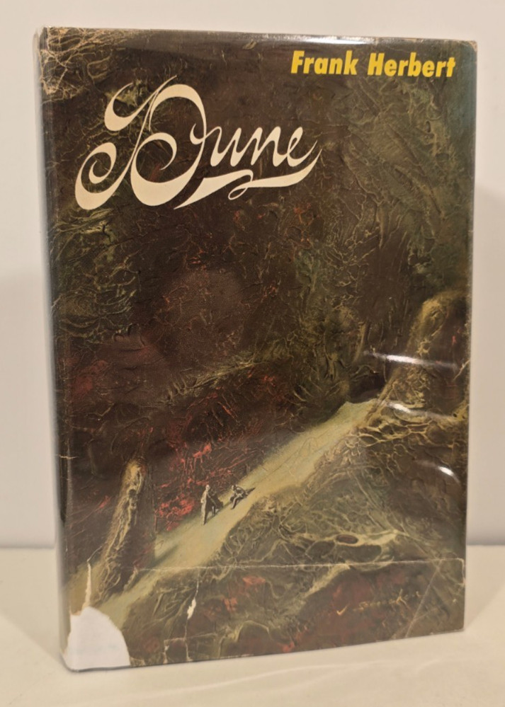 Dune Series, Books 1-4 by Frank Herbert, Hardcover Book Club Editions