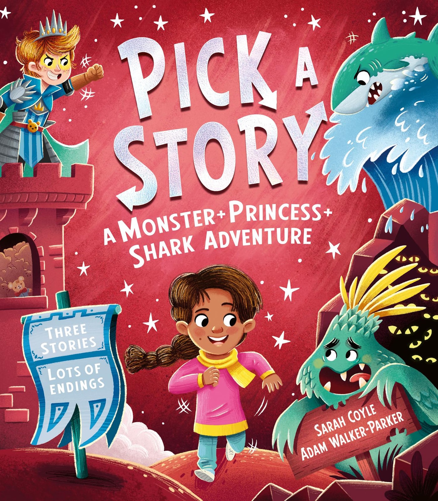 Farshore Pick a Story A Monster Princess Shark Adventure. – paperback Sarah …