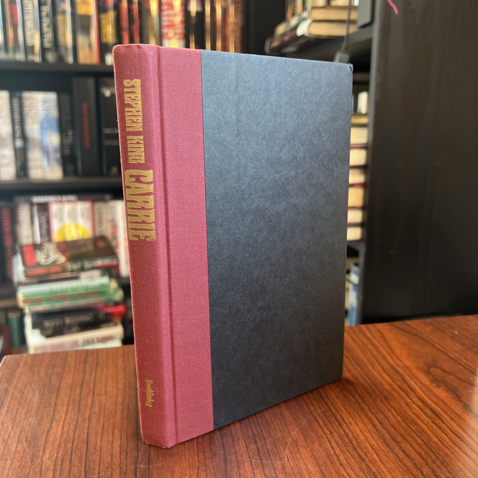 Stephen King, CARRIE, Hardcover $17.95 DJ, First Edition Later Print