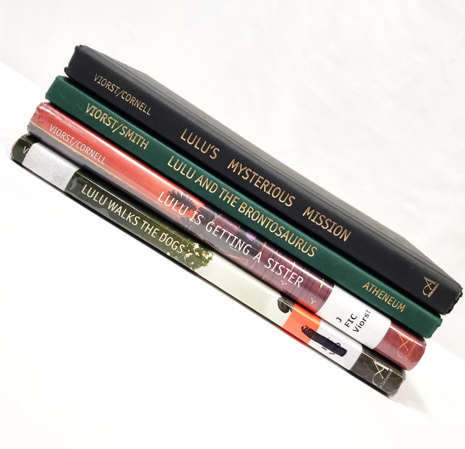 Lulu Books By Judith Viorst Complete Series Set Lot Of 4 Hardcover Chapter Books