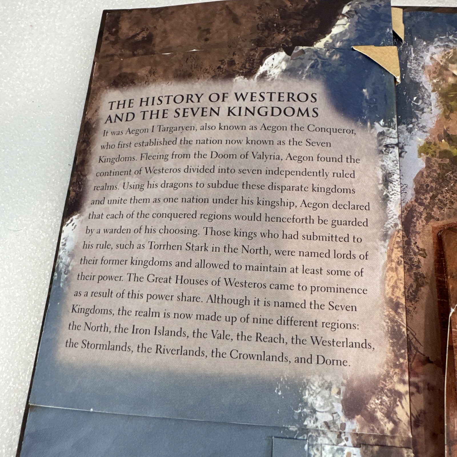 Game of Thrones: A Pop-Up Guide to Westeros by Reinhart, Matthew ***READ***