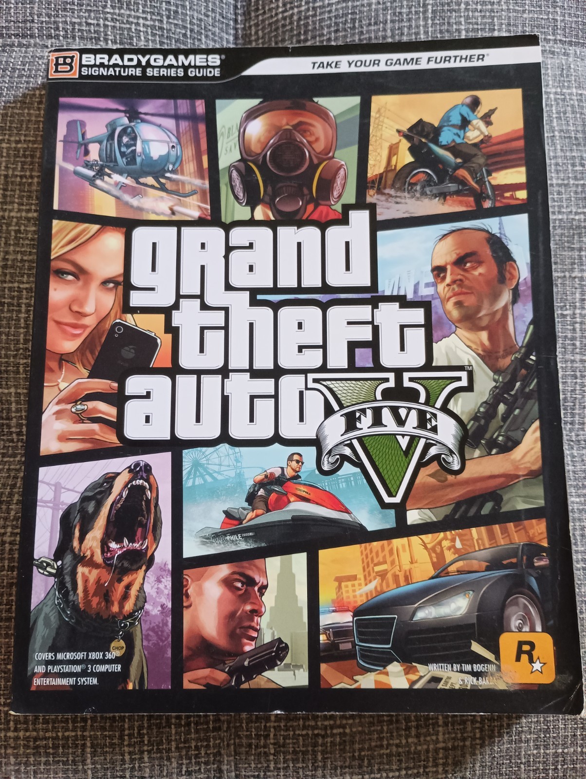 Grand Theft Auto V Strategy Guide Book by BradyGames Paperback Very Good