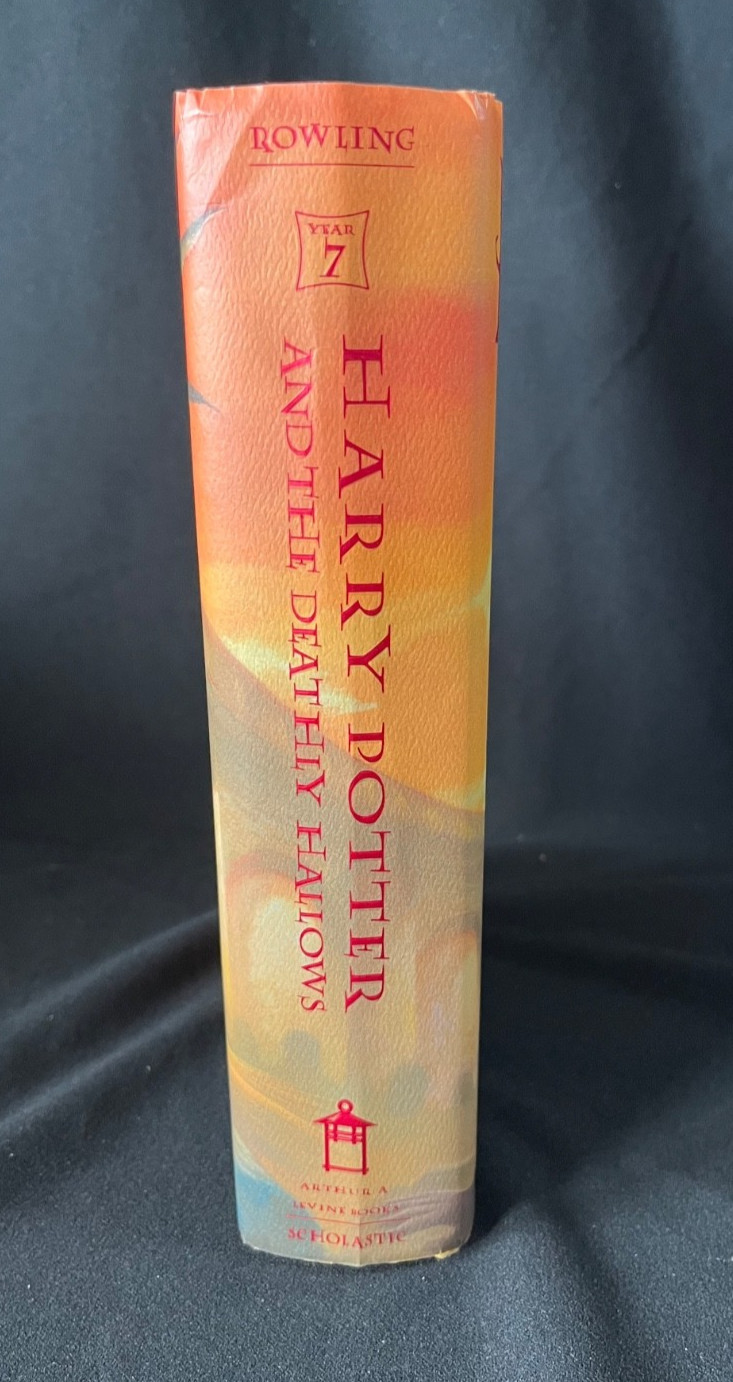 RARE HARRY POTTER and the Deathly Hallows 2007 1st Edition (ERROR) 759 End Page
