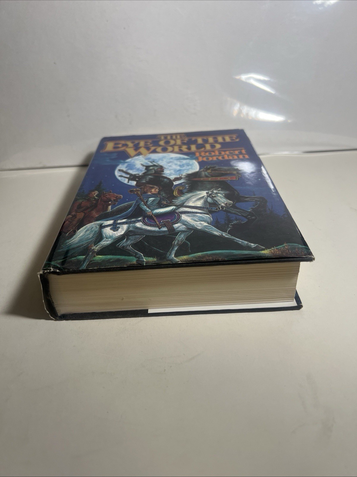 THE EYE OF THE WORLD (HARDCOVER, BCE 1990) ROBERT JORDAN WHEEL OF TIME BOOK HCDJ