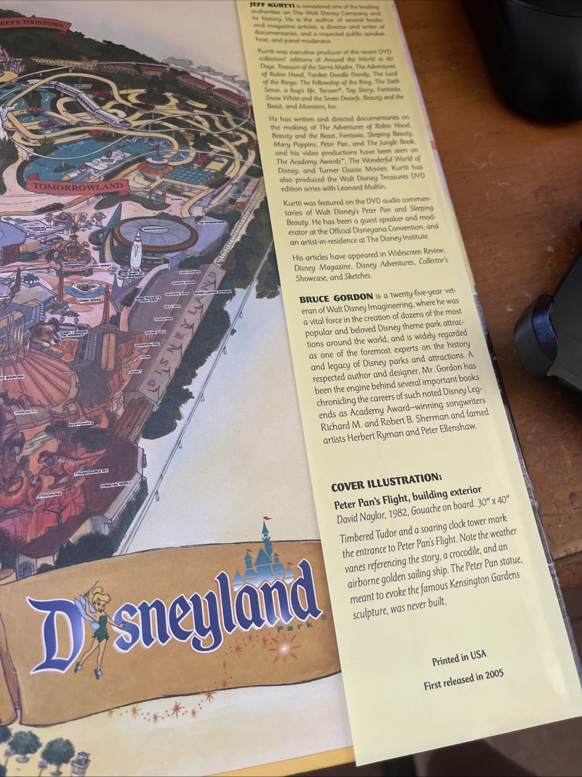 Art of Disneyland by Jeff Kurtti (2006, Hardcover)