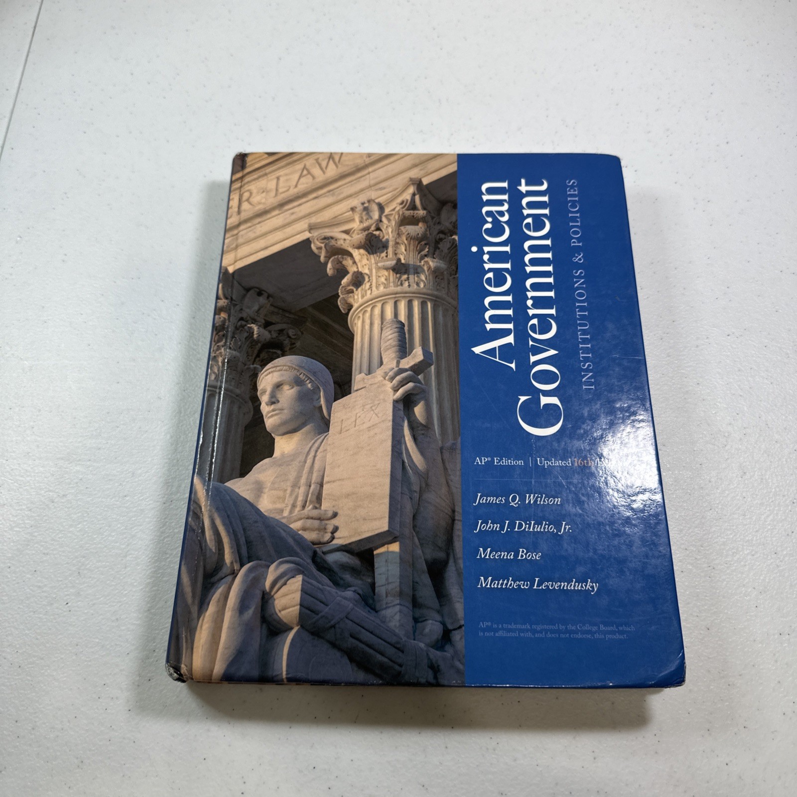 American Government Institutions and Policies, 16th Updated Edition AP Editi…