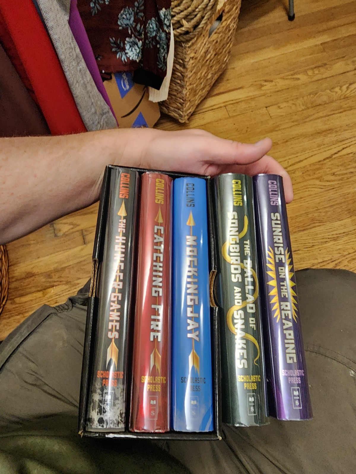 THE HUNGER GAMES Complete Series HARDCOVER Books all first printings