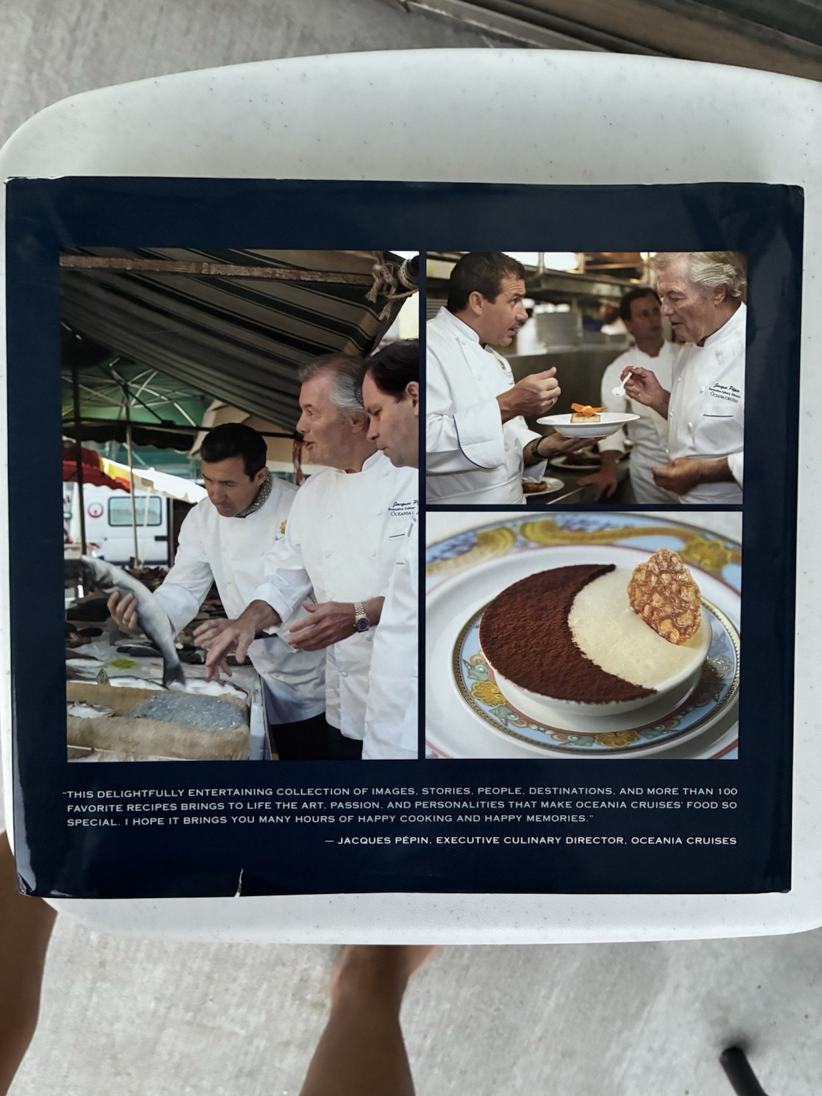 Taste the World Oceania Cruises Jacques Pepin First Edition