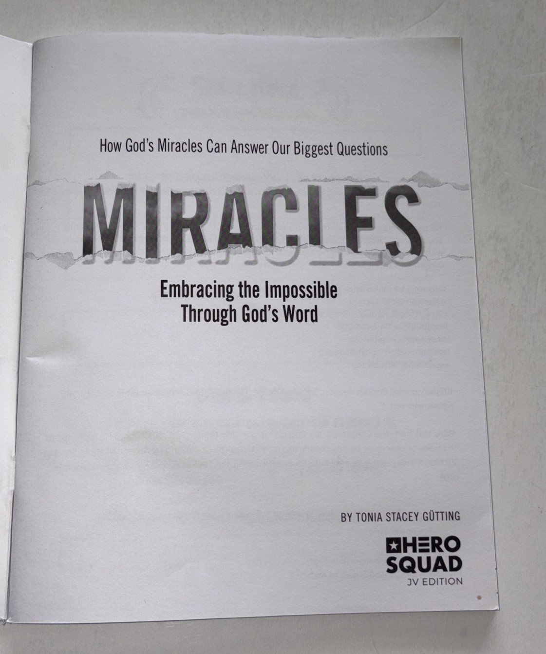 Miracles, JV Boys Edition, 8-12 Years, 2025 Summer Issue