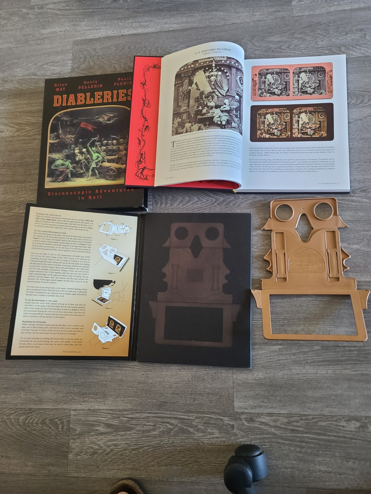 Diableries: Stereoscopic Adventures in Hell, Brian May, 2013 Boxed-set