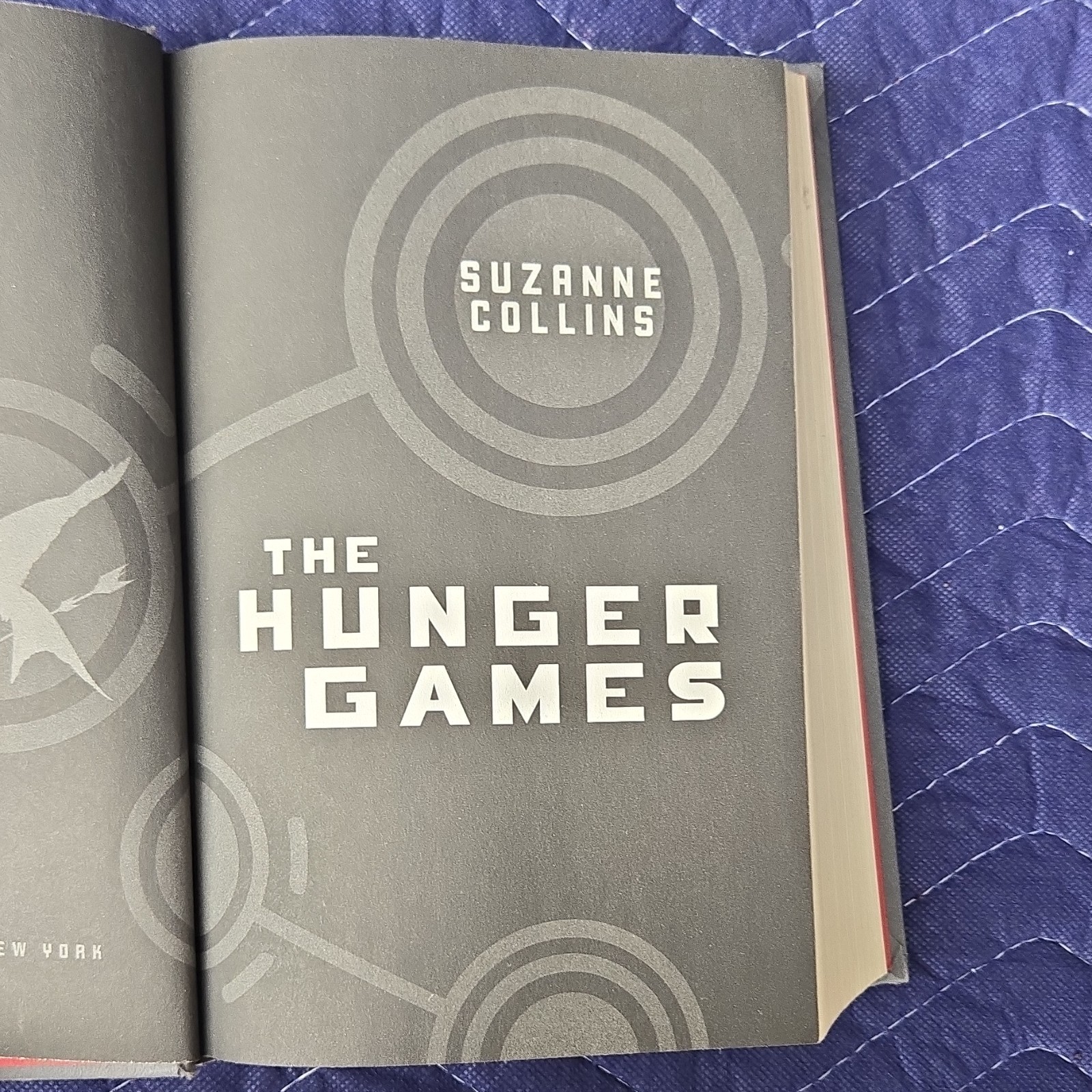 Suzanne Collins Hunger Games Hardcover Scholastic Young Adult Fiction