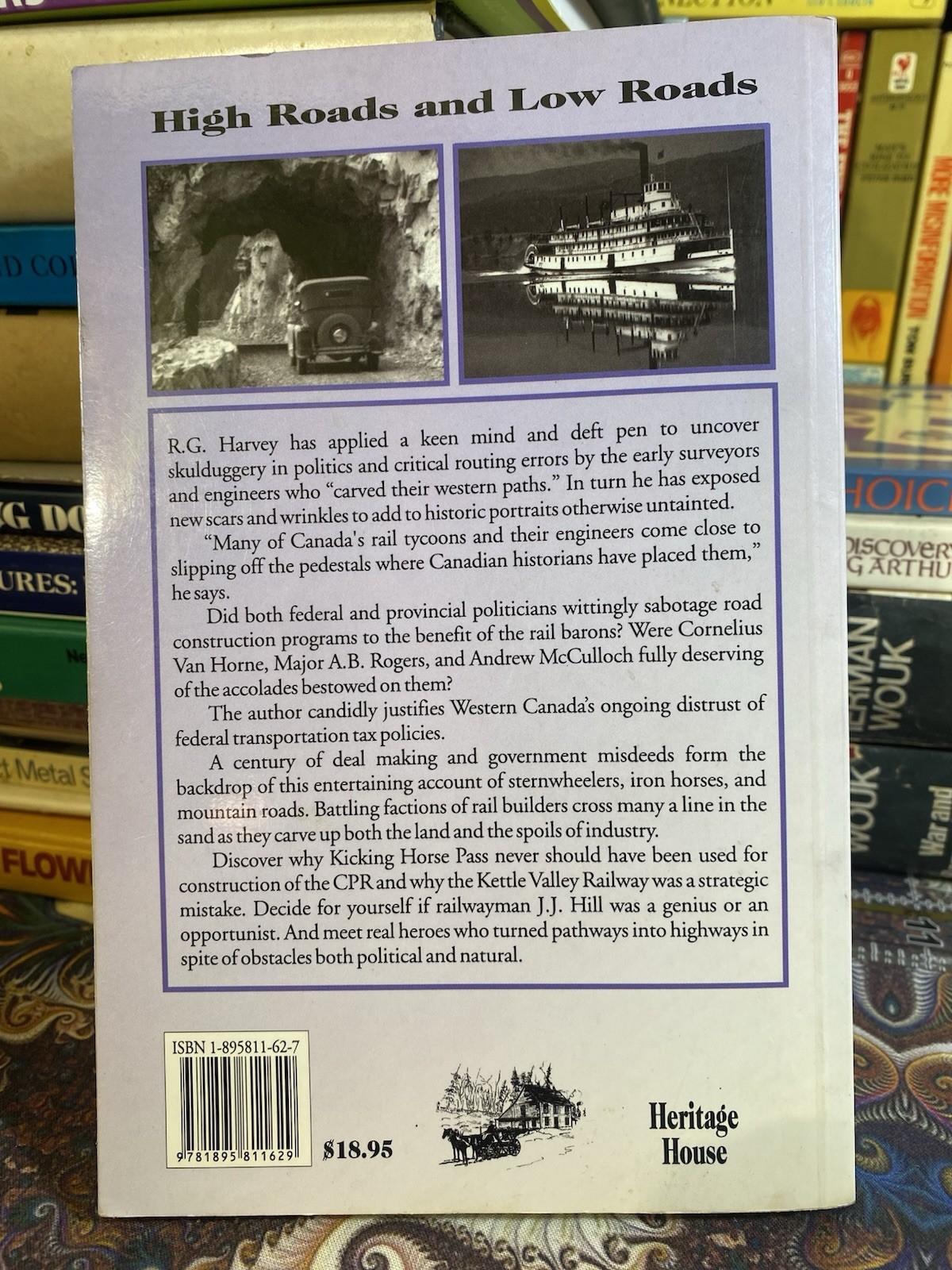 Carving the Western Path by R G Harvey 1998 Trade Paperback