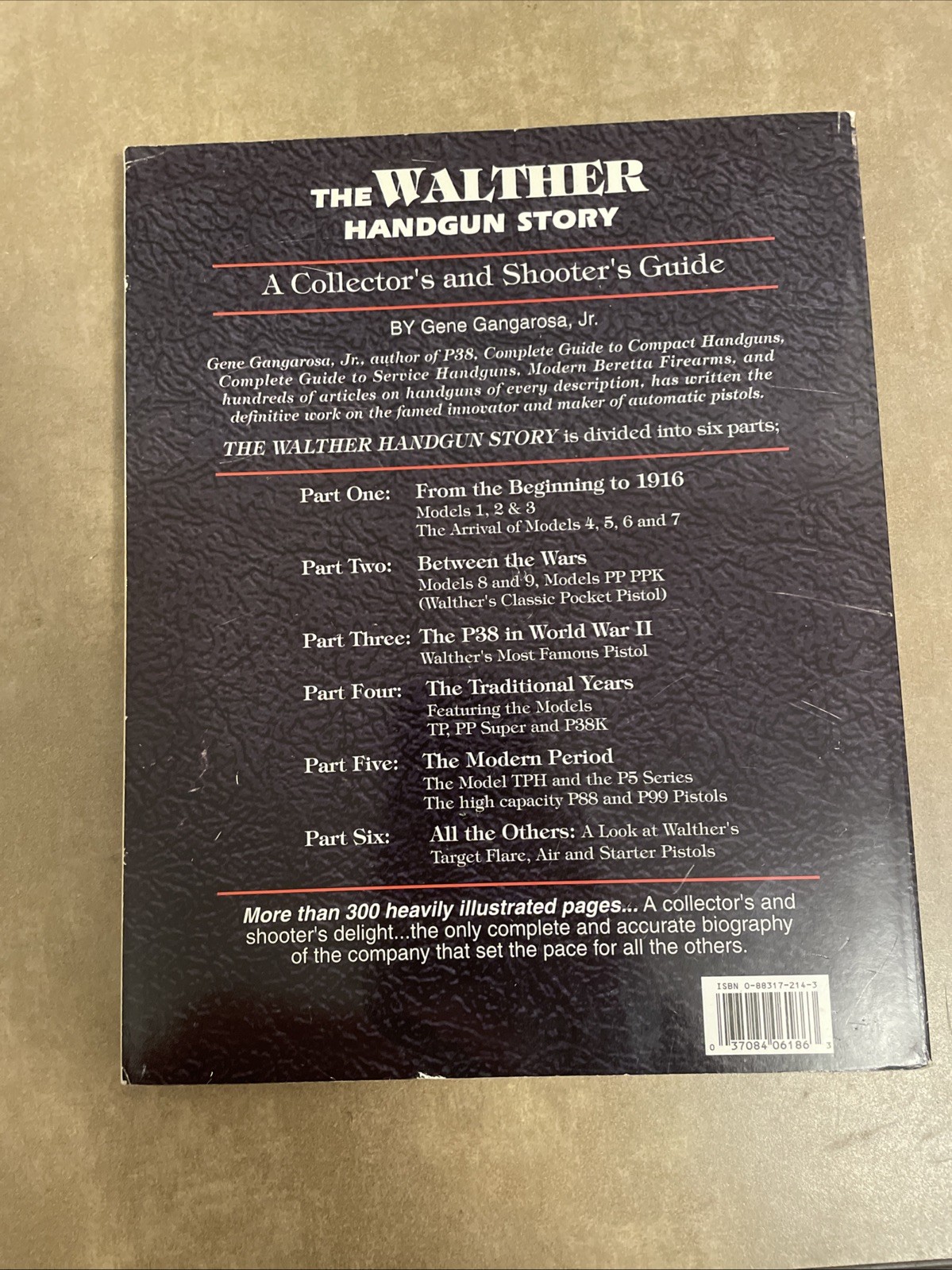 The Walther Handgun Story: A Collector’s and Shooter’s Guide Good Condition