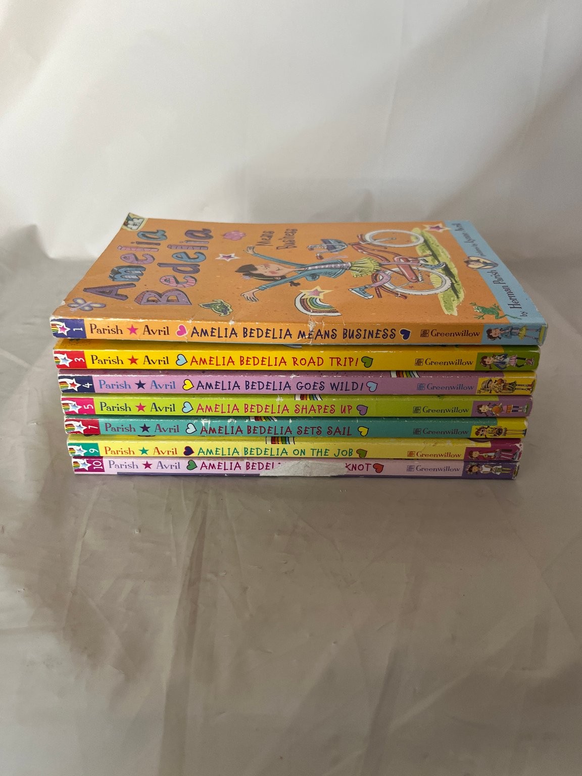 Amelia Bedelia Chapter Books Set Herman Parish Greenwillow Books Kids Fiction