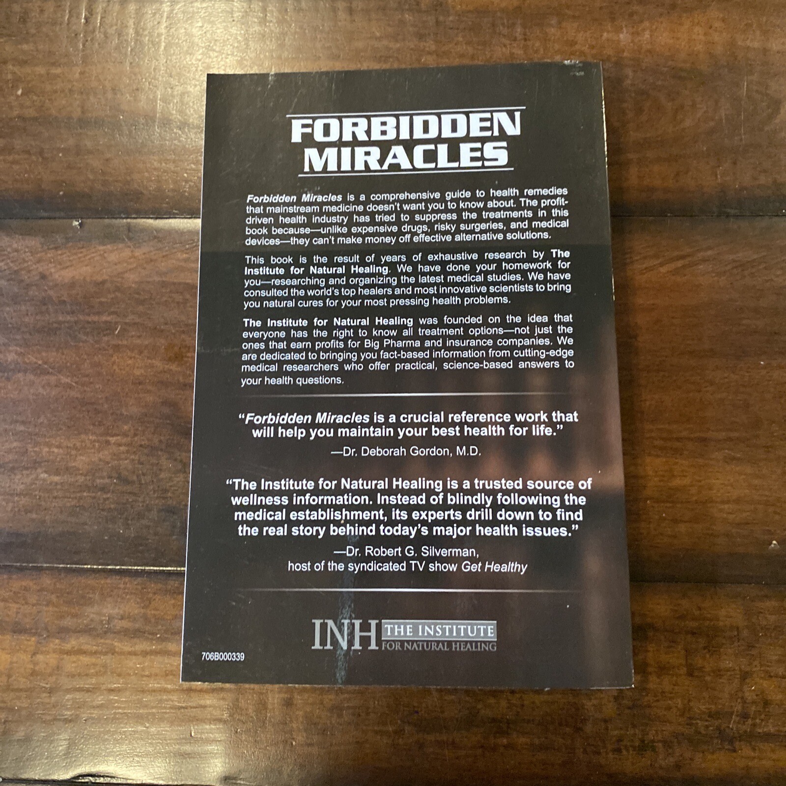 Forbidden Miracles: Natural Healing Secrets to the World’s Deadliest Diseases