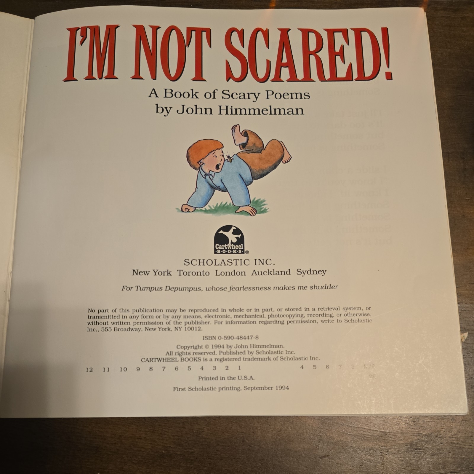 Im Not Scared John Himmelman