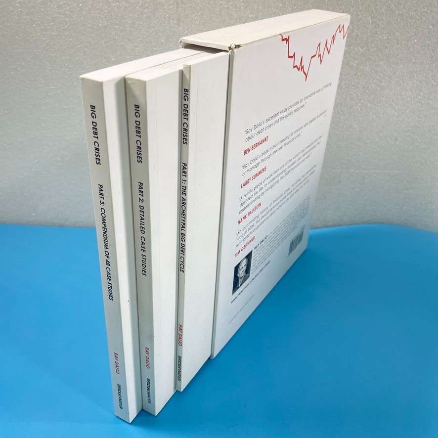 Principles For Navigating Big Debt Crises Ray Dalio – 3 Volume Slipcase Set TPB
