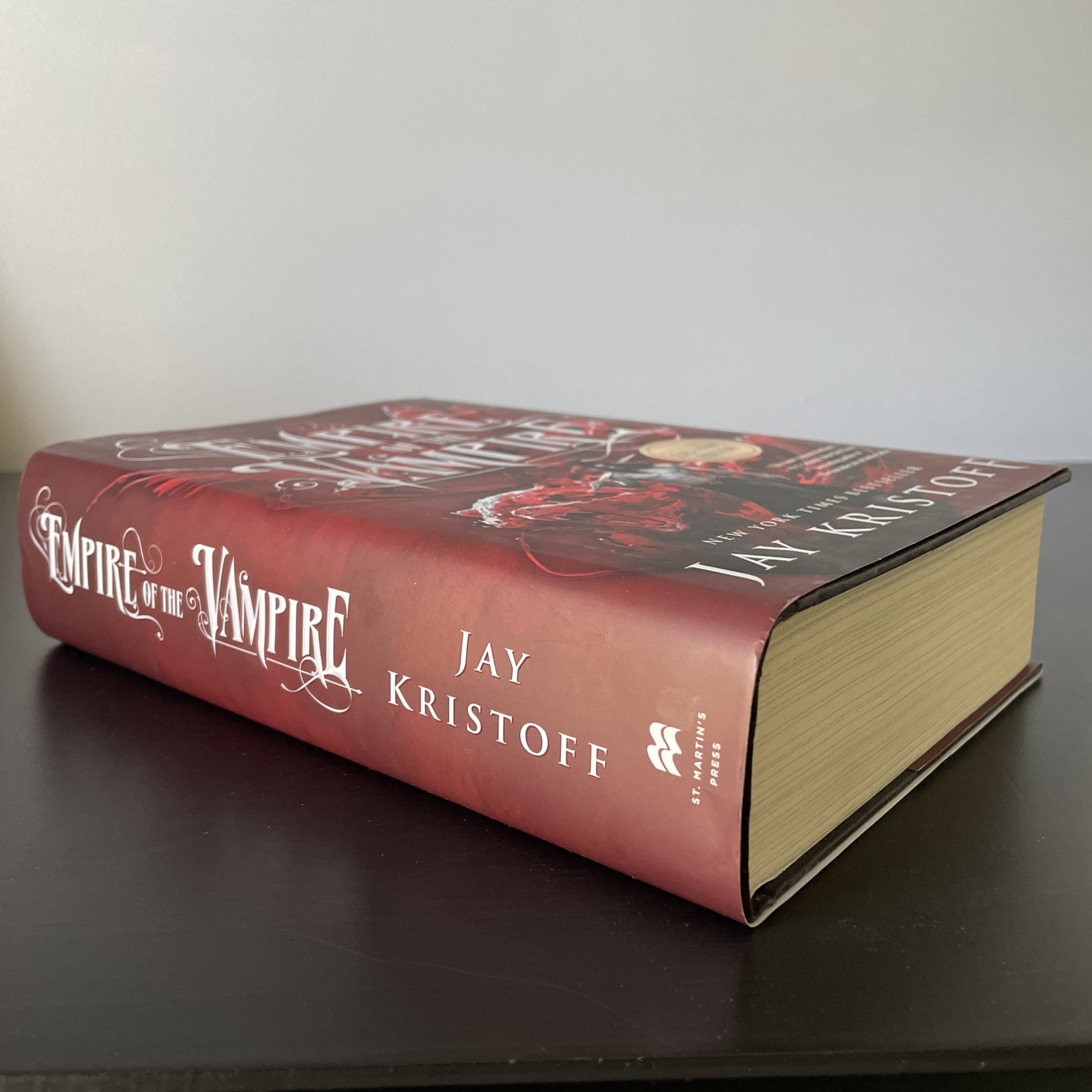 Signed Empire of the Vampire by Jay Kristoff Barnes & Noble Exclusive Edition HC