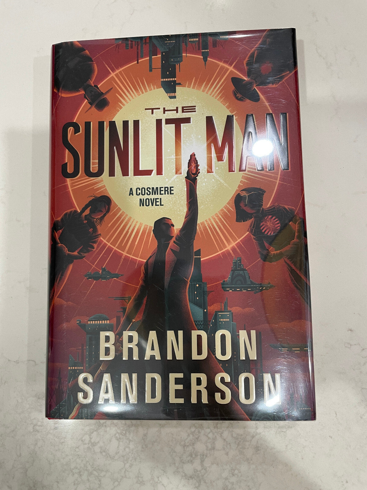 The Sunlit Man A Cosmere Novel Signed Brandon Sanderson First 1st Print Unread