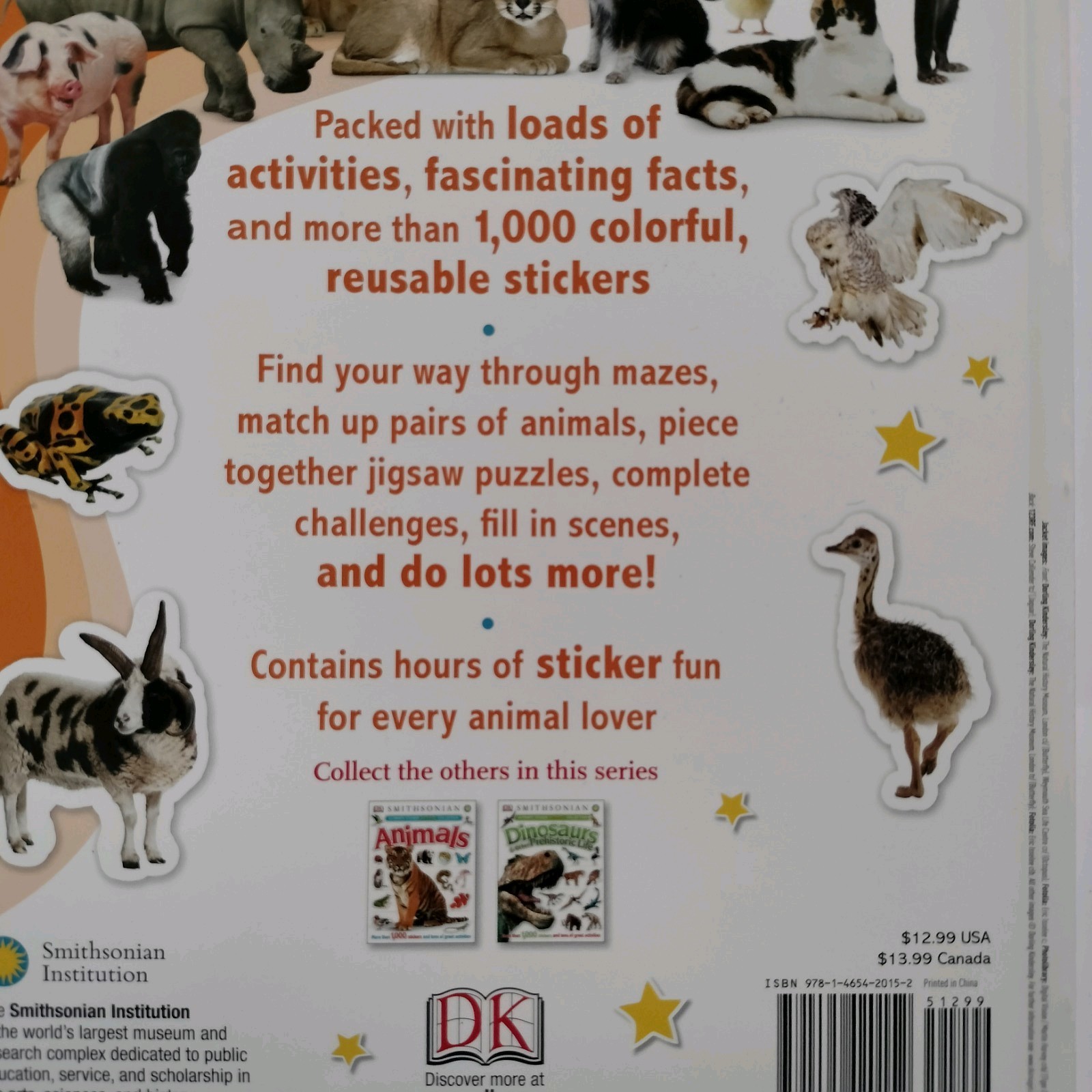 Ultimate Sticker Activity Collection Awesome Animals : More Than 1,000 Stickers