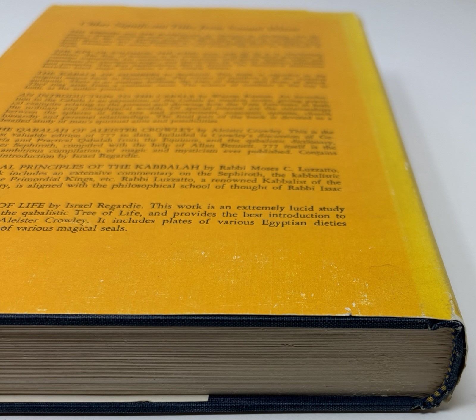 The Kabbalah Unveiled Mathers 1978 Hardcover Book Zohar Esoteric Denudata