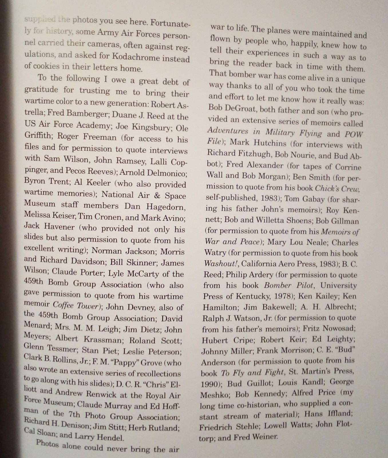(COBP) “BOMBERS OF WW II (2) by JEFFREY L. ETHELL” / TPB / 180 PAGES / 1994