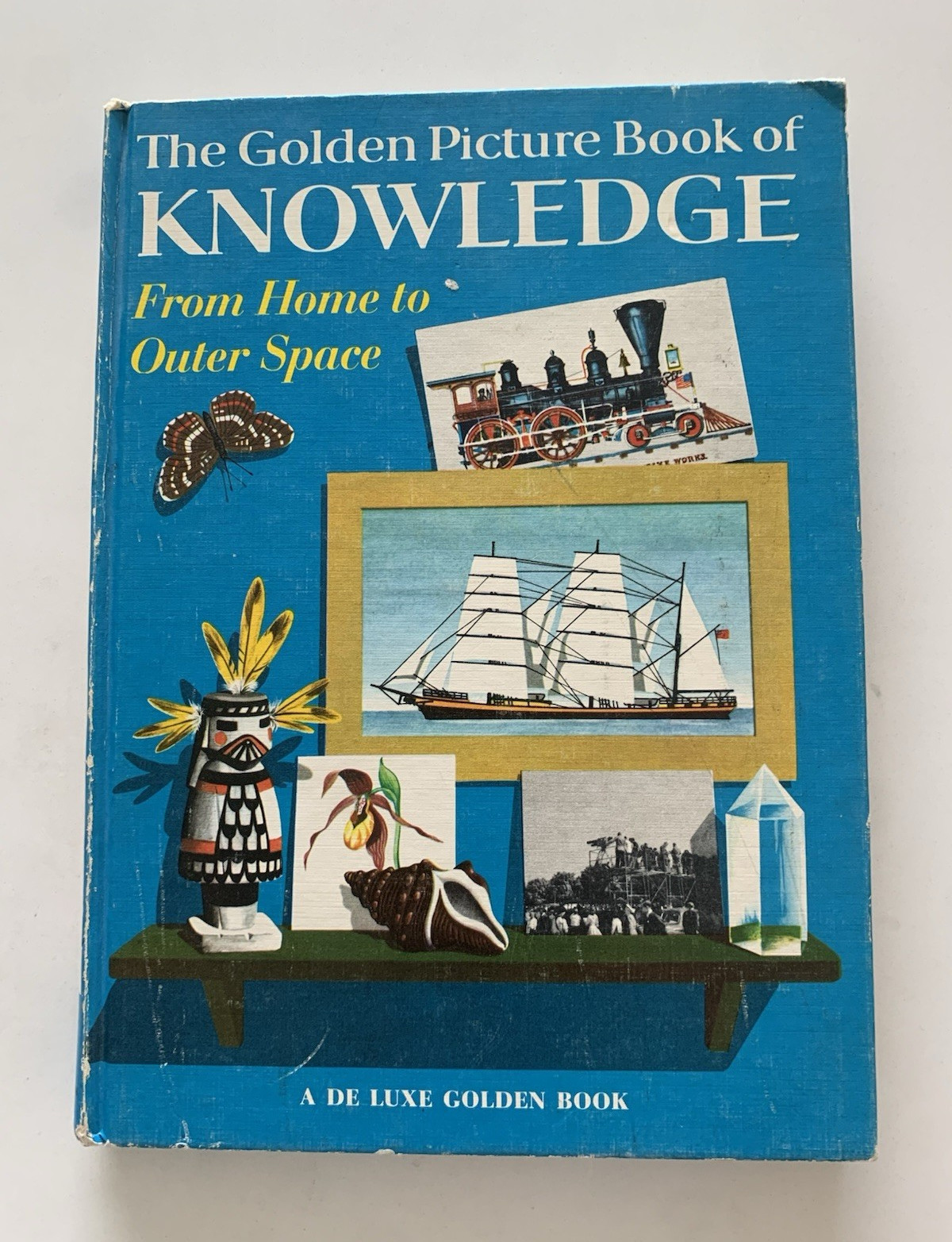Golden Picture Book of Knowledge HC 1961 De Luxe Pothorn Signed Inscribed