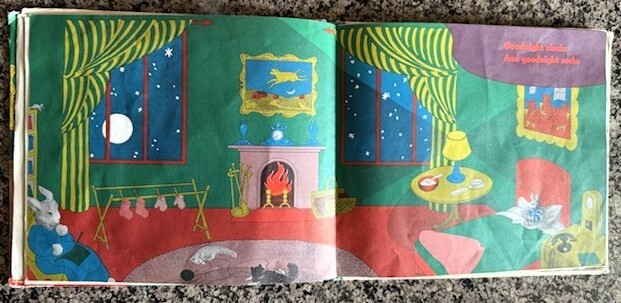 Goodnight Moon By Margaret Wise Brown + Clement Hurd – Harper & Row- 1947 – RARE