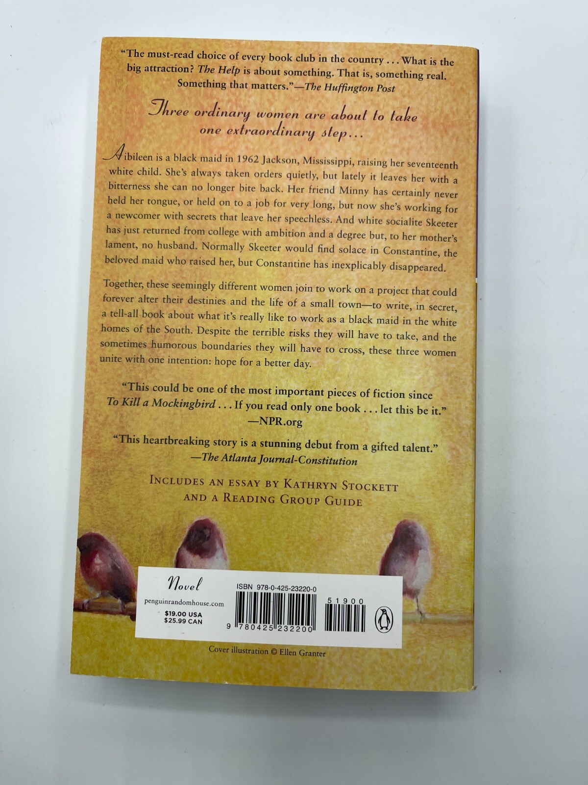 The Help A Novel, by Stockett Kathryn, Paperback 2011